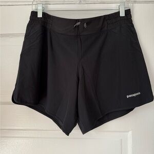 Patagonia Nine Trails Athletic Black Shorts